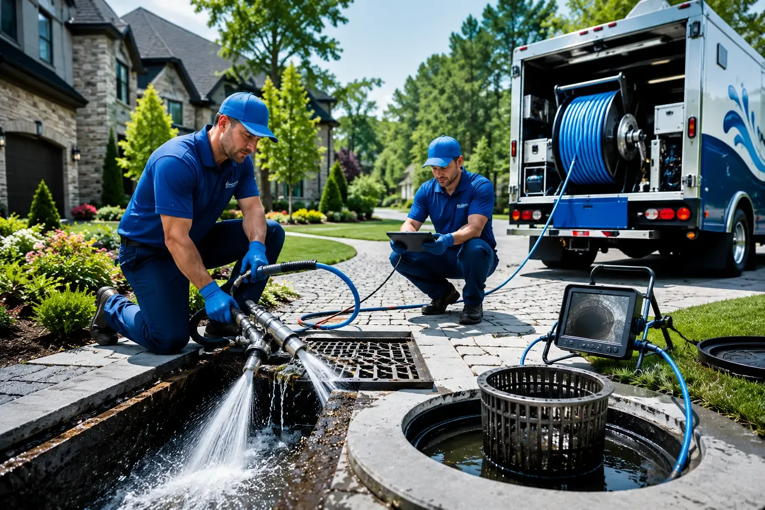 Local outdoor drain cleaning professionals in Falling Waters, WV